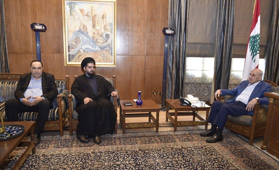 بري استقبل نصار ونقيب المحامين وديبلوماسيا إيرانياً