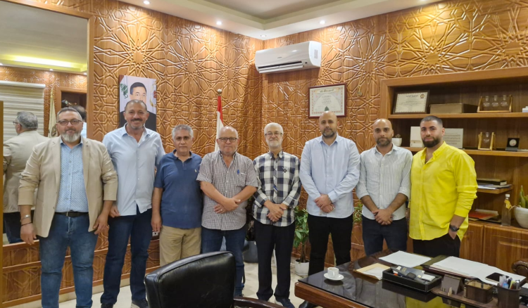 رابطة مخاتير صيدا واصلت لقاءاتها بالقادة الجدد للأجهزة الأمنية في الجنوب مهنئة