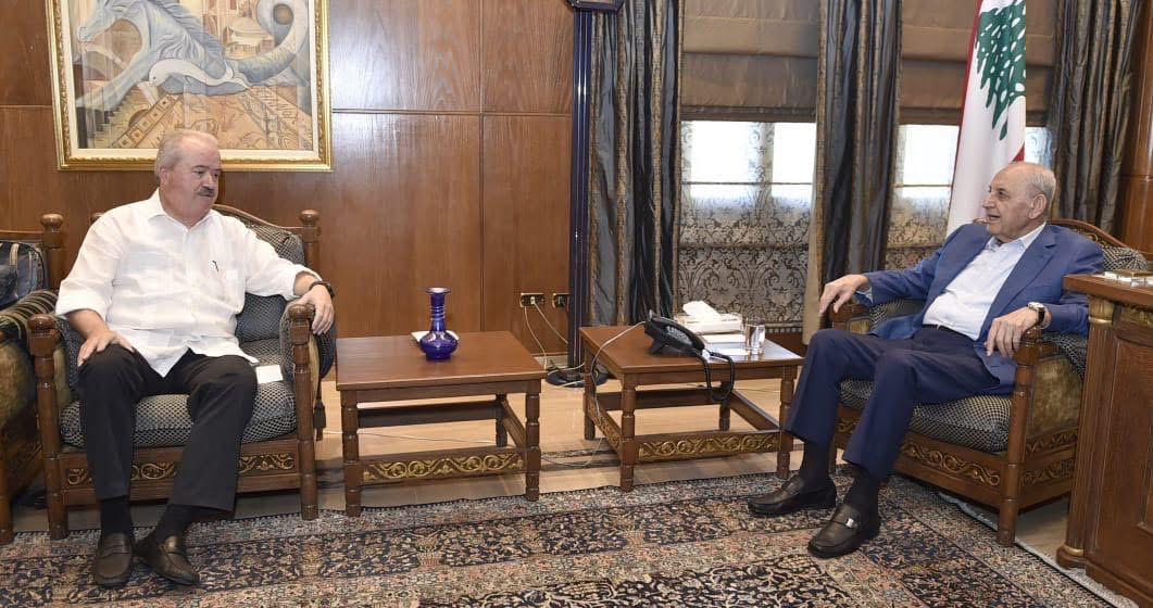 بري عرض مع جابر
شؤوناً ماليّة وتشريعيّة