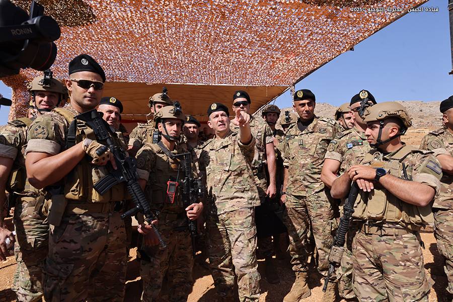 العماد هيكل: تعزيز جهوزية الجيش اللبناني ضرورية لمواجهة التحديات الأمنية