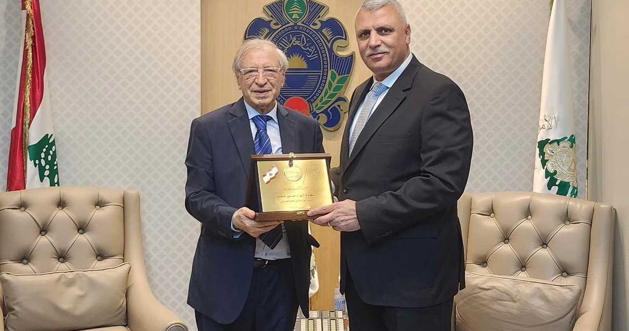 اللواء شقير التقى قائدة 
قوة UNDOF  ومحفوظ
