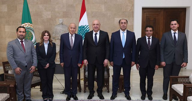 الرئيس عون يستقبل الأمين العم للجامعة العربية... وأبو الغيط: أستبعد عودة الحرب