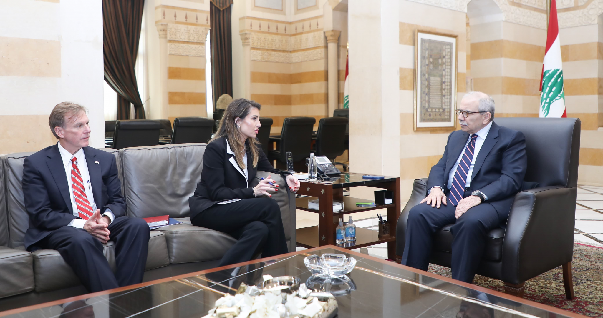 سلام يبحث مع أورتاغوس تفعيل «الميكانيزم»: لوقف الاعتداءات «الإسرائيلية» والانسحاب الكامل من الأراضي اللبنانية