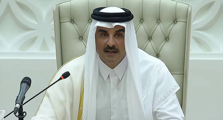 أمير قطر دعا لوقف الحرب في السودان