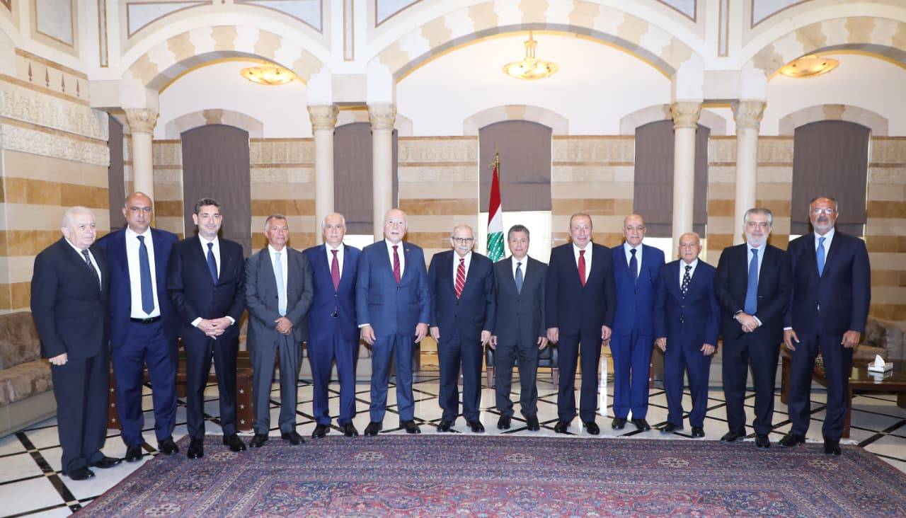 سلام يلتقي وفدا من مجلس إدارة غرفة التجارة والصناعة في طرابلس والشمال