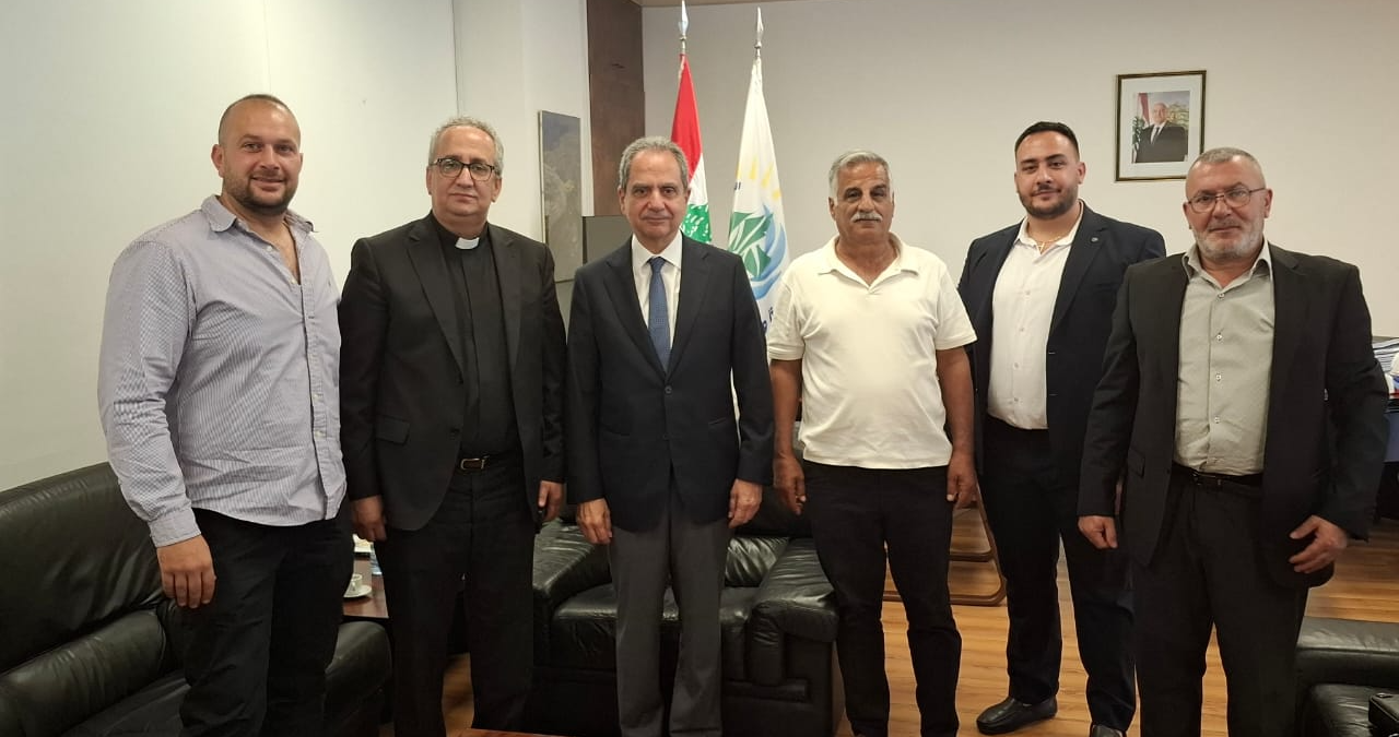 الصدي التقى وفدا من 