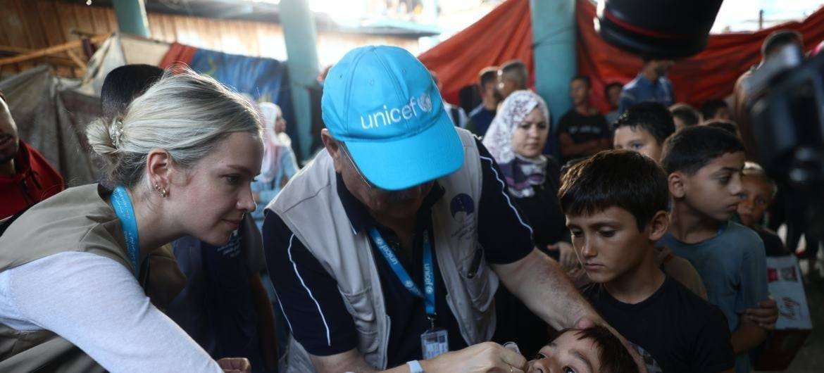 اليونيسف: اسرائيل تحرم أطفال غزة من المحاقن والحليب