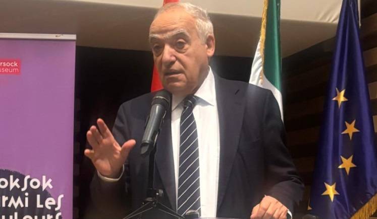 سلامة من متحف سرسق: تعاوننا مع ايطاليا ثقافيا ساهم بتجاوز الازمة المالية في لبنان
