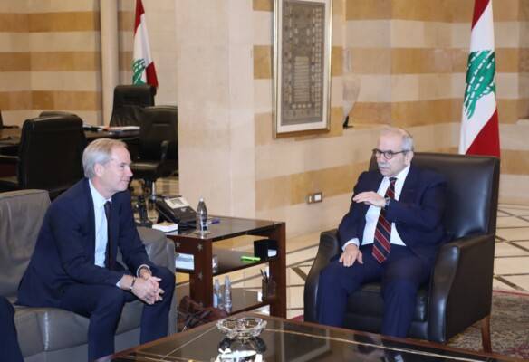 سلام استقبل مسؤولاً من المفوضية الأوروبية: للضغط على "إسرائيل" للانسحاب من لبنان ووقف الانتهاكات