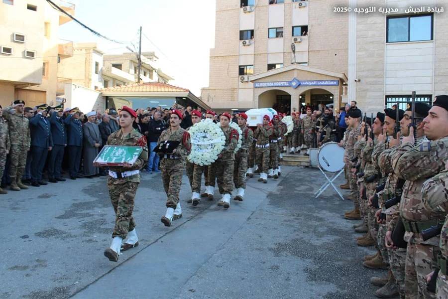الجيش يشيّع البرادعي وحيدر