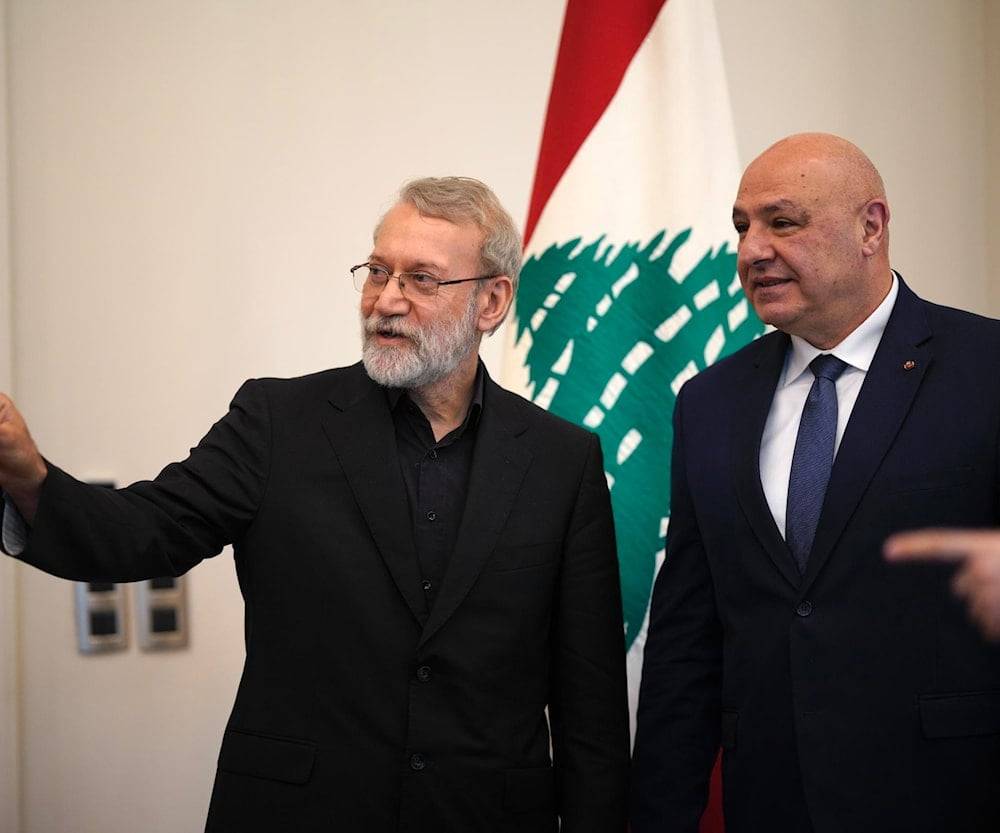 إيران تنفي ما نشر عن لقاء لاريجاني وعون