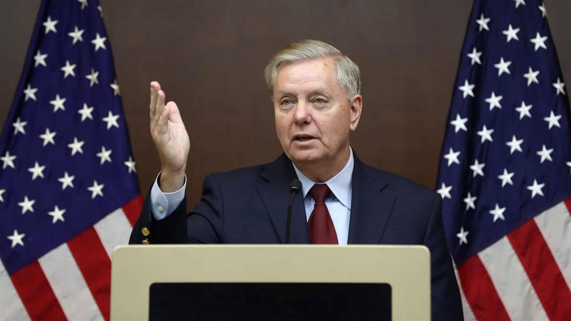 غراهام: وَصْفِ الجيش اللبناني إسرائيل بالعدو والتظاهرِ بنزْعِ سلاحٍ حزب الله أمرٌ مثيرٌ للقلق