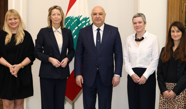 الرئيس عون للاتحاد الأوروبي: نرحّب بالدعم وملتزمون بوقف الأعمال العدائية