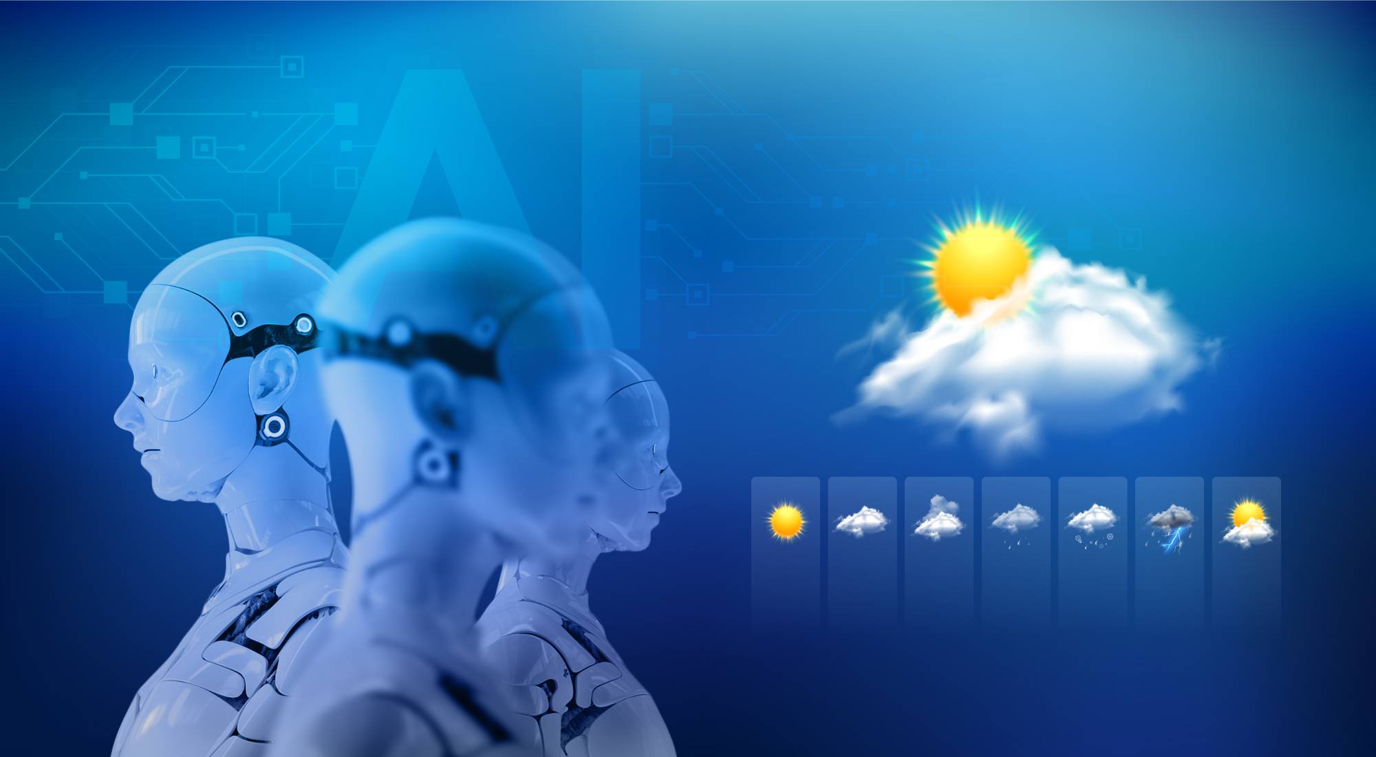 AI يرصد الطّقس