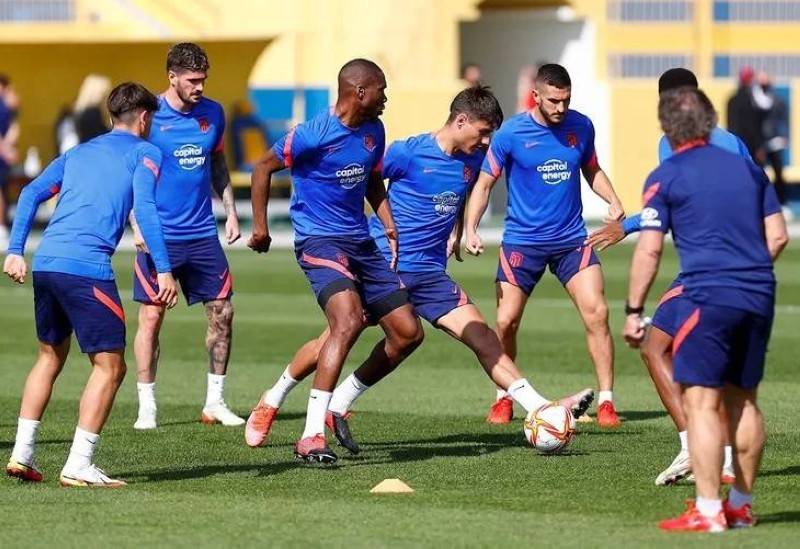 تدريب غريب لأتلتيكو مدريد