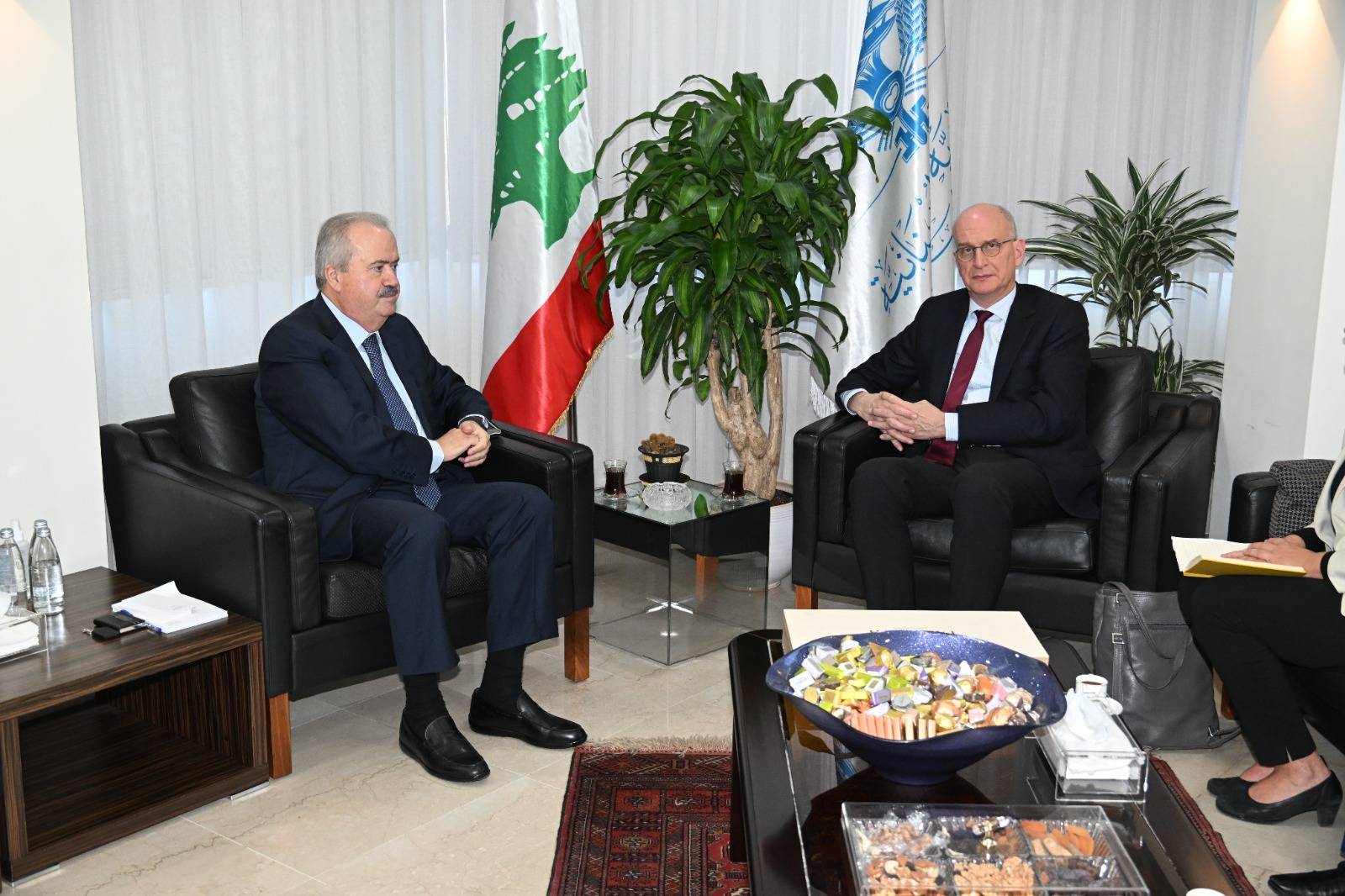 وفد ألماني رسمي في وزارة المال