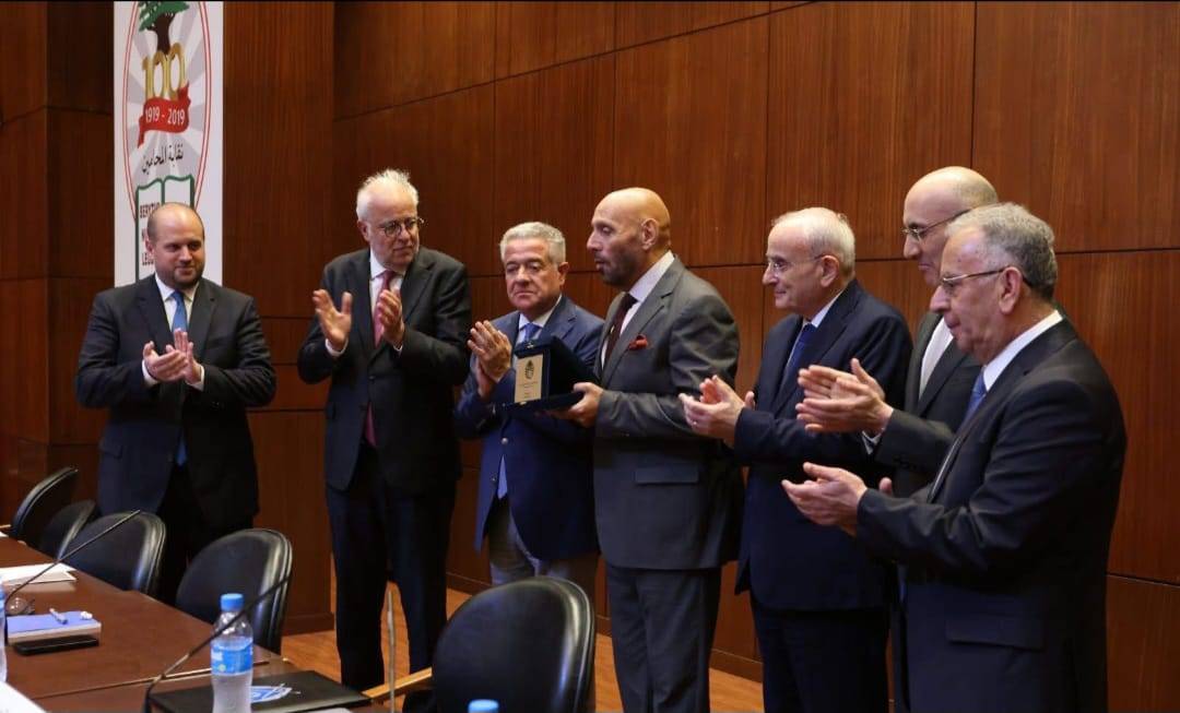 تكريم رئيس لجنة السجون المحامي جوزيف عيد