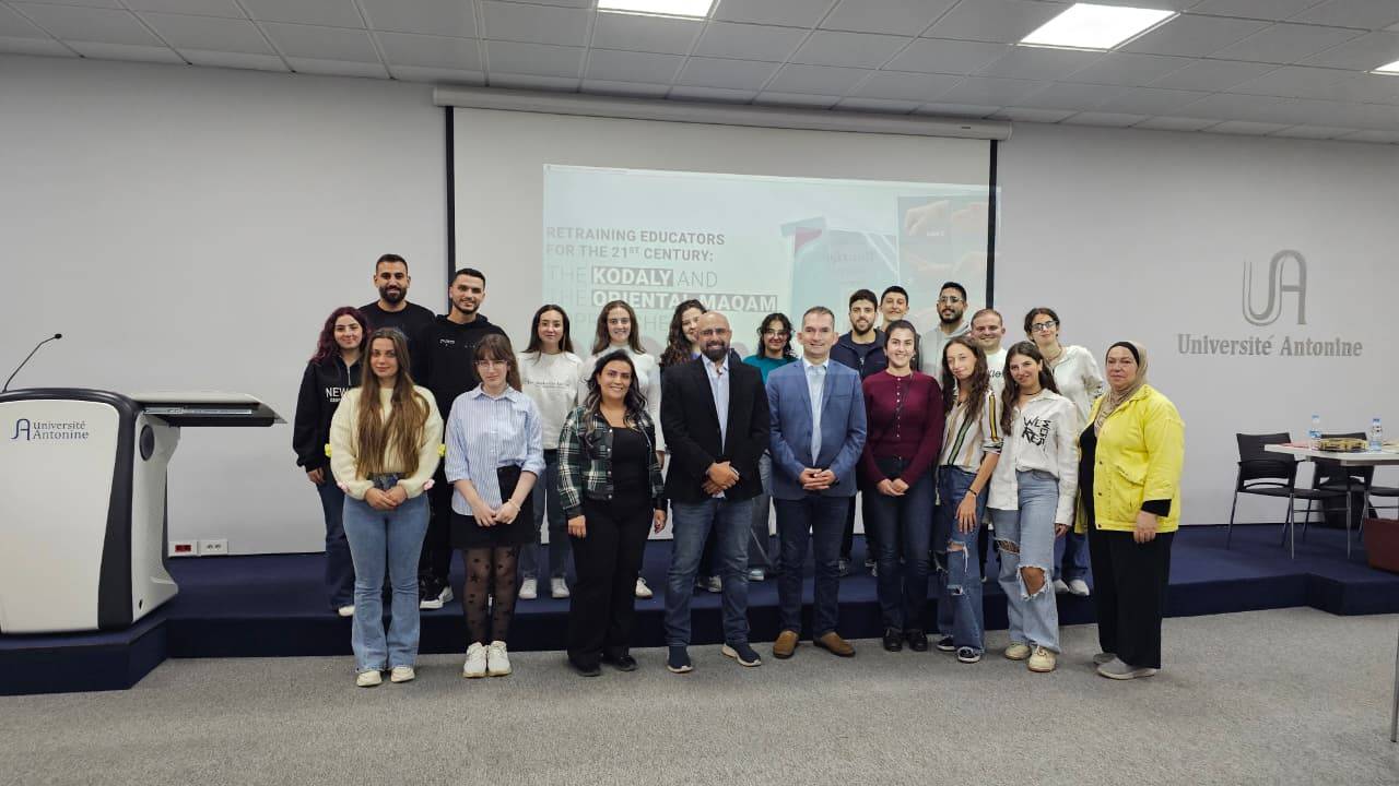 ورشة تدريبية في التربية الموسيقية في الجامعة الانطونية