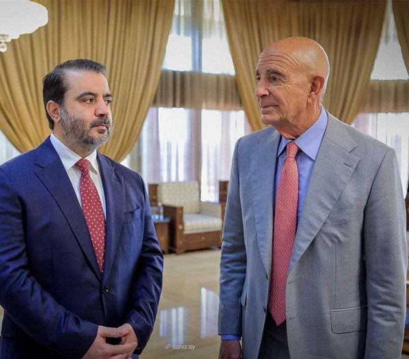 براك في دمشق لبحث المستجدات الإقليمية