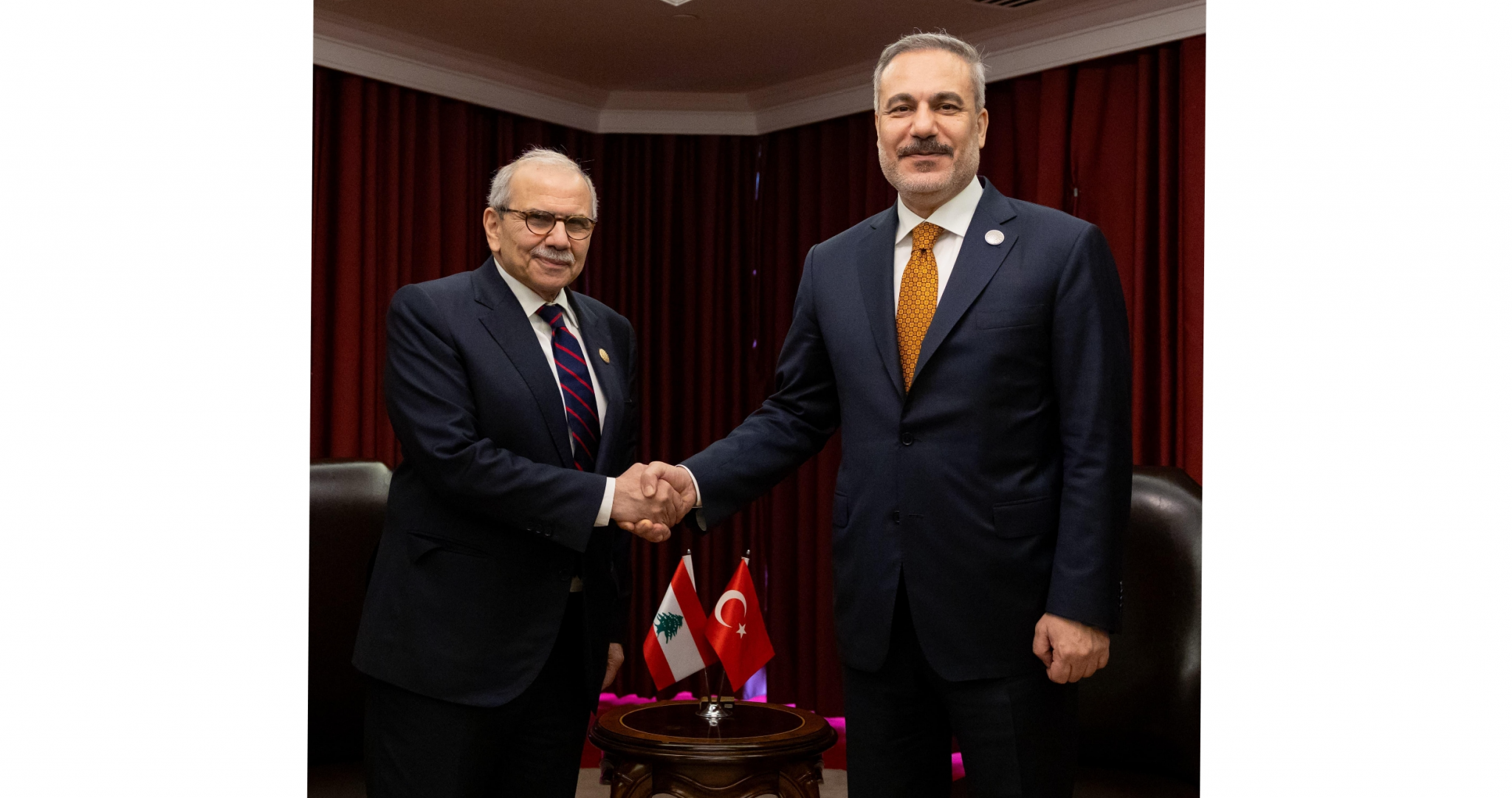 التقى شخصيات وعقد سلسلة اجتماعات على هامش 