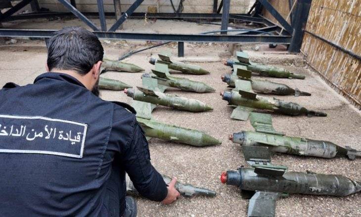 سوريا: ضبط صواريخ معدّة للتّهريب في  درعا