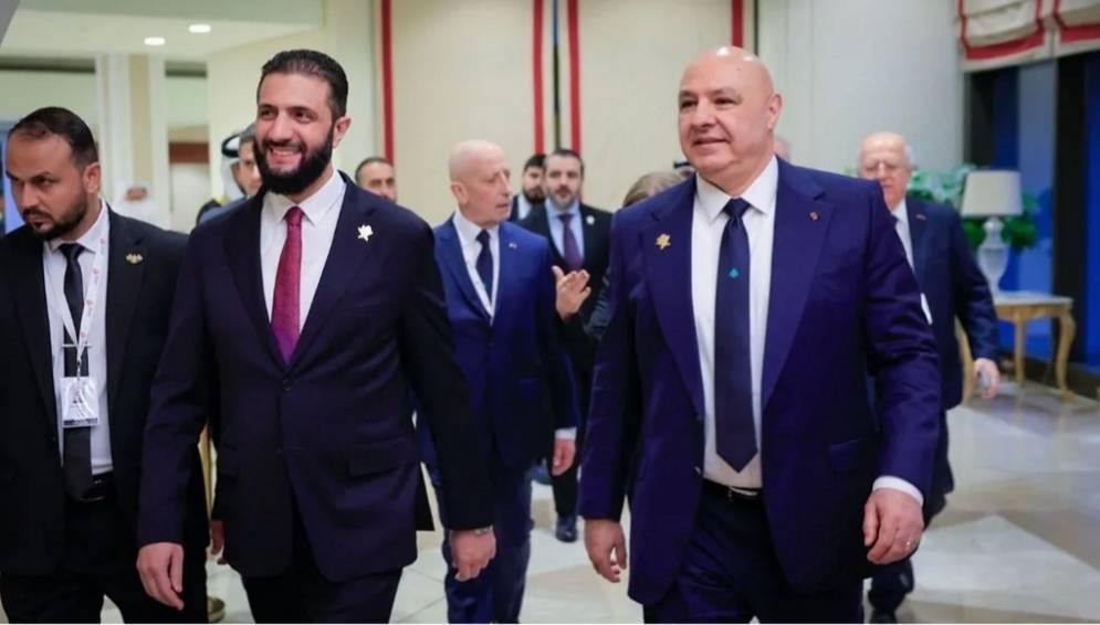 برقية من الرئيس عون إلى نظيره السوري خلال عبوره الأجواء: تمنيات بالأمان والاستقرار لسوريا
