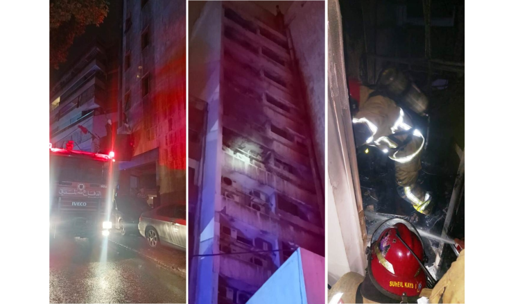 إخماد حريق داخل فندق في الحمراء وإجلاء مصابين بضيق في التنفّس