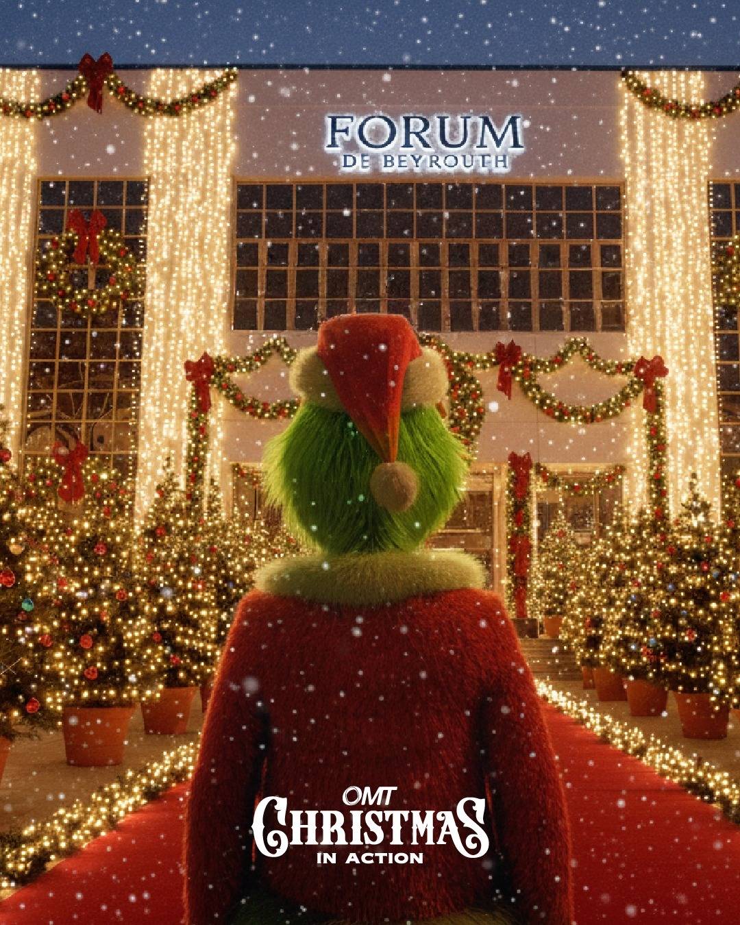 عيد الميلاد رجع وكتير مميّز بالفوروم دو بيروت مع OMT Christmas In Action