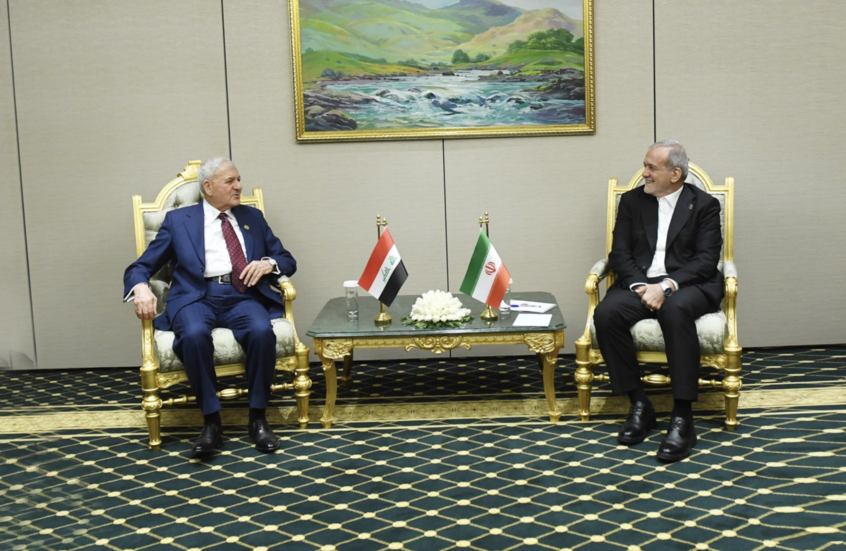 الرئيس العراقي لبزشكيان: التنسيق قائم لمواجهة التحديات !