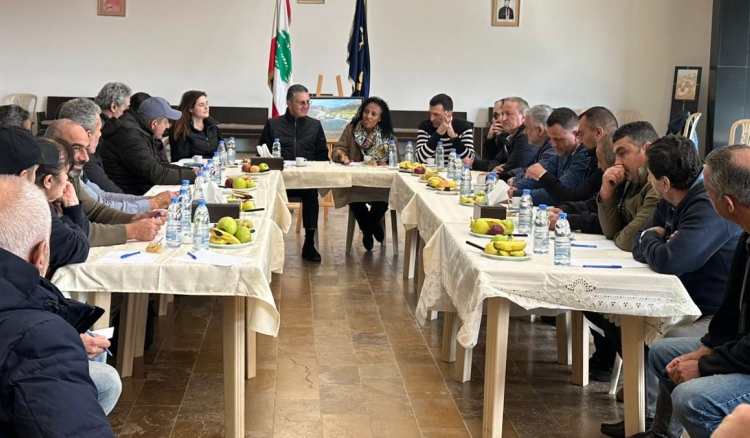 وفد البنك الدولي يزور قضاء جبيل للاطلاع على مشاريع 