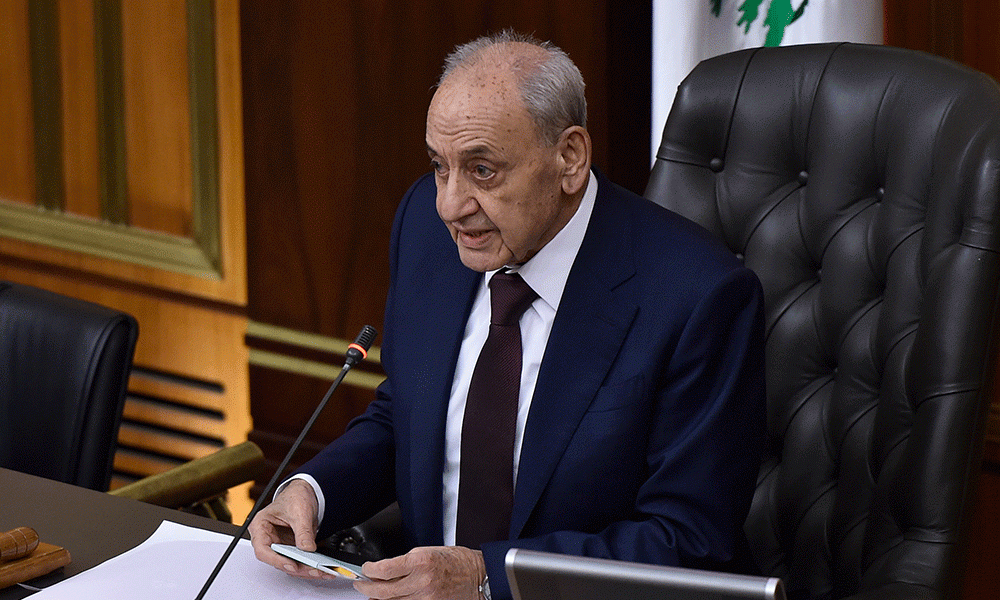 بري يدعو الى جلسة مشتركة للجان النيابية الإثنين المقبل