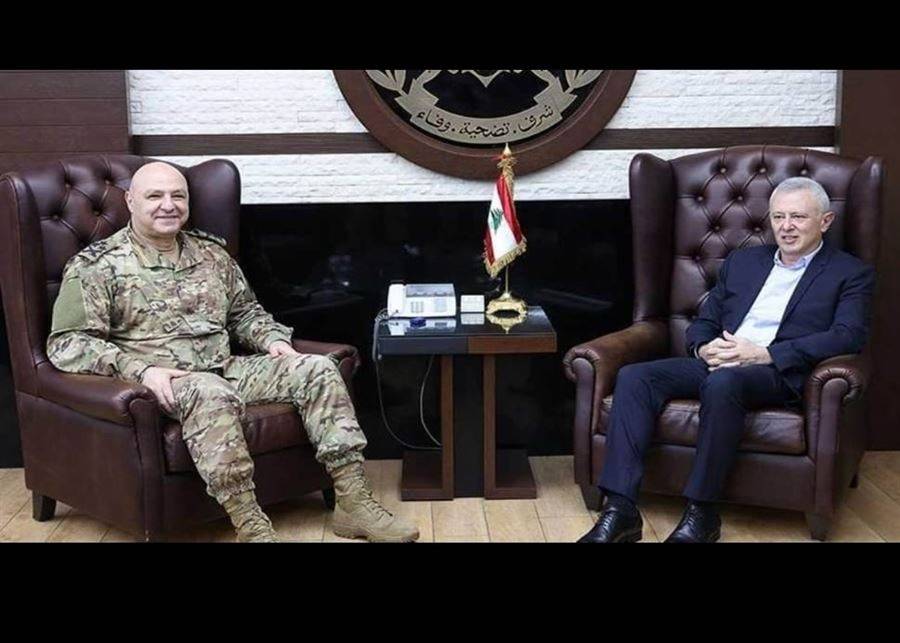 عون استقبل فرنجية