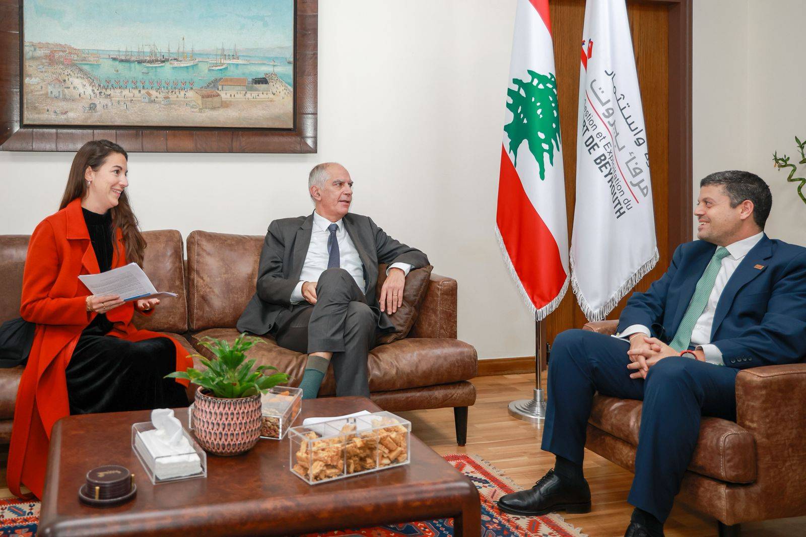 السفير الفرنسي زار إدارة مرفأ بيروت
واطّلع على آفاق التعاون مع الشركات الفرنسية