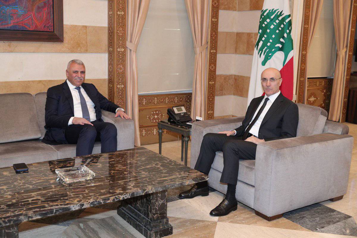 اللواء شقير زار بري والحجار