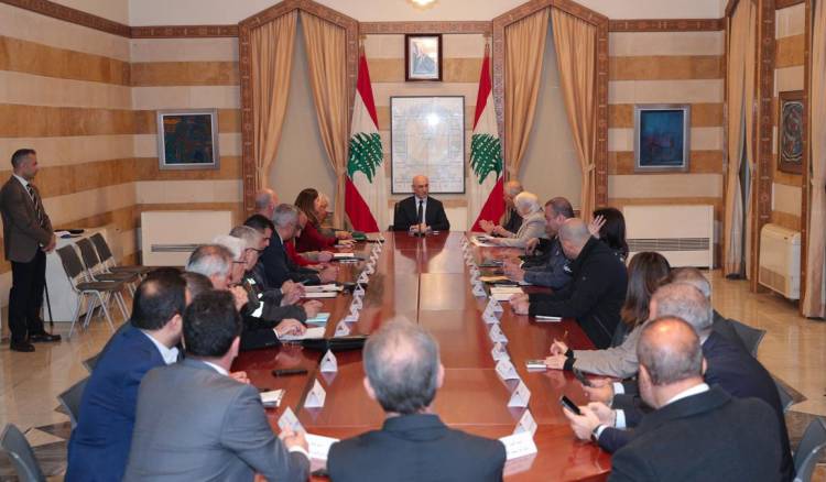 الحجار يترأس اجتماع اللجنة الوطنية للسلامة المرورية