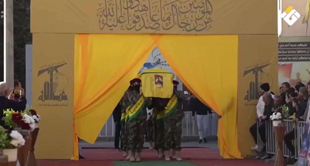 حزب الله شيّع الشهيد خضر تركي سجد في الهرمل:
حمادة: ثابتون على العهد... ولن نمكّن أحداً من أن يذلّنا