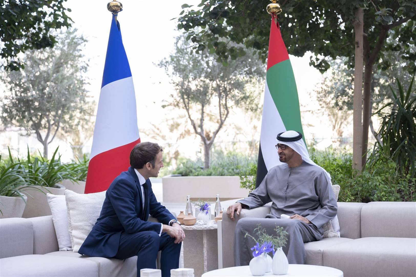 ماكرون في الإمارات لقضاء عطلة الميلاد وتعزيز التعاون الأمني