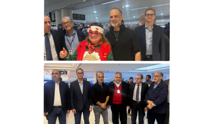 رسامني يتفقد المطار عشية الميلاد: أرقام الوافدين تتخطى التوقعات