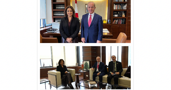 السيّد تعرض الاستراتيجية الجديدة للوزارة في لقاء مع السفير الأميركي