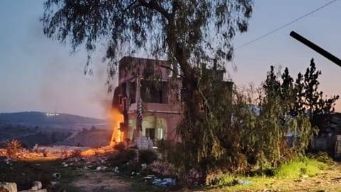 تجدد القنابل جنوبًا… واحتراق منزل في بليدا