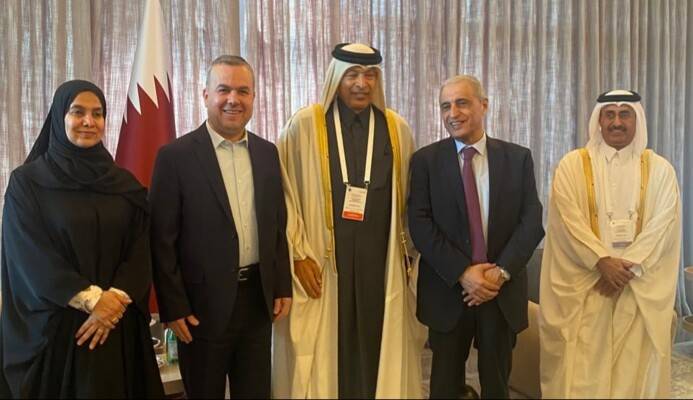 فضل الله من الدوحة: التعاون الإقليمي ضروري لأن الخطر يهدد الجميع