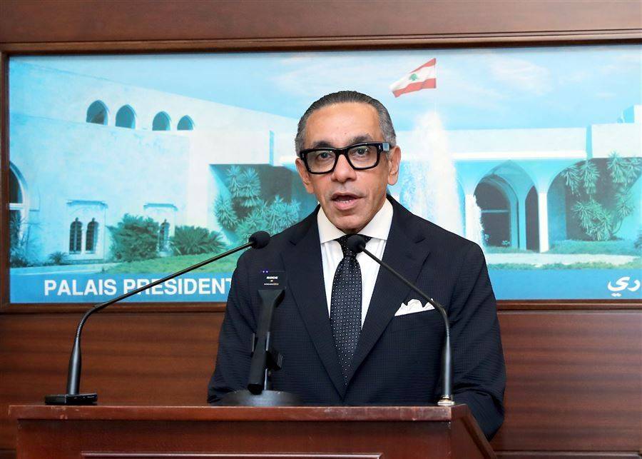 لقاء بين رعد والسفير المصري...الكرة في ملعب 