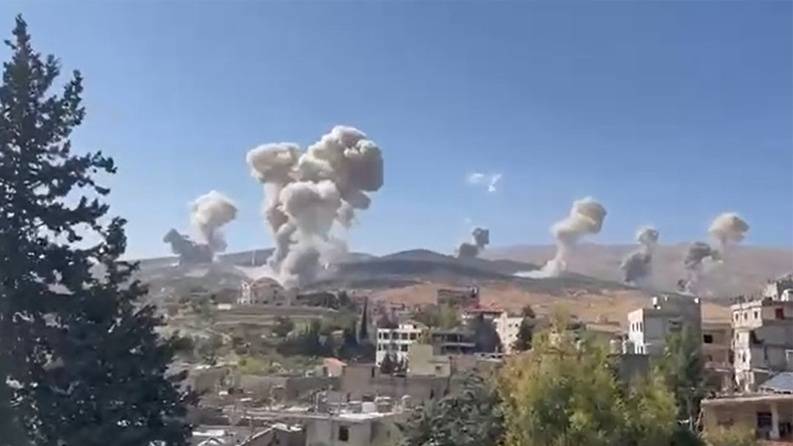 غارات تستهدف إقليم التفاح وجرود الهرمل