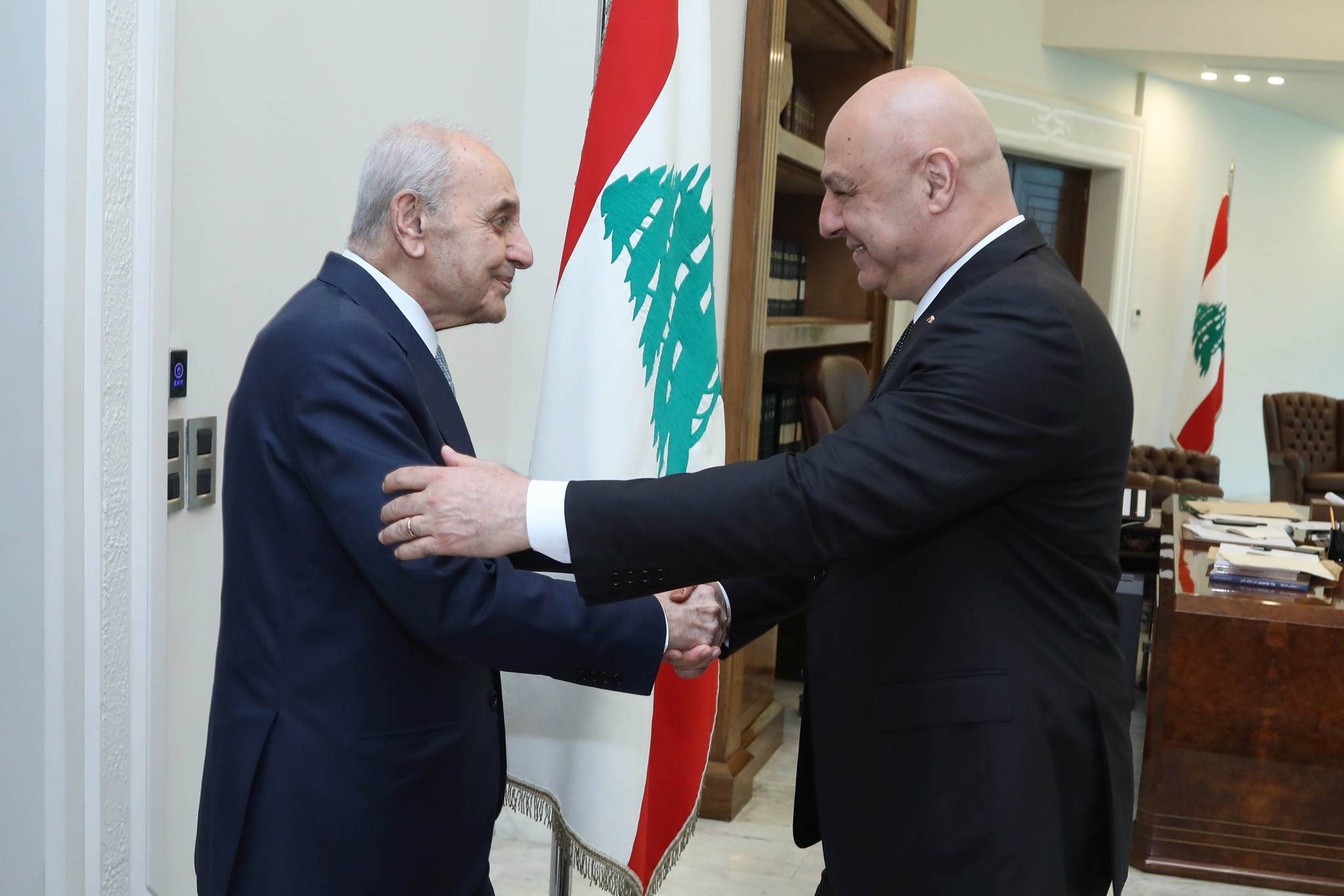 عون وبري على 