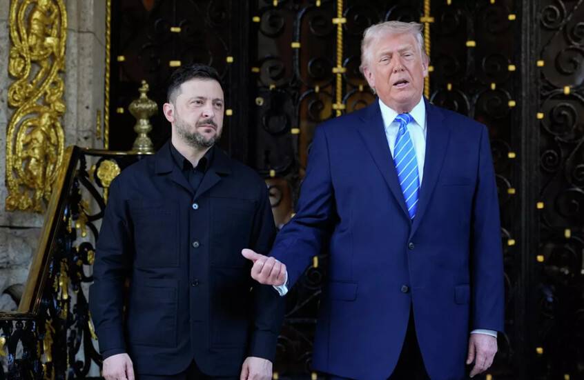 قلق أوكراني بعد لقاء ترامب وزيلينسكي