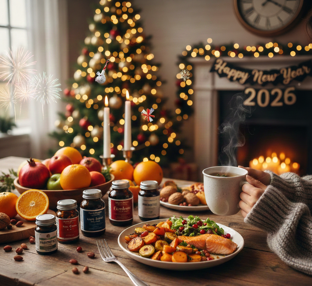 موسم الأعياد والمناعة... دليل المكمّلات الغذائيّة والنظام الغذائي الصحّي