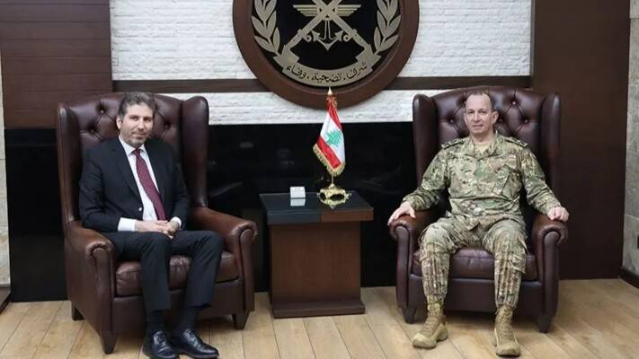 هيكل يستقبل النائب التوم وسفير لبنان لدى باكستان