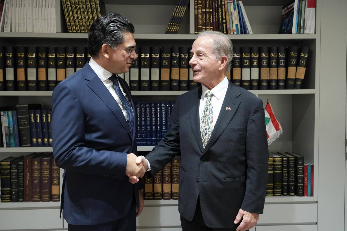 لقاء بين مرقص والسفير الاميركي عرض إصلاحات قانون الإعلام