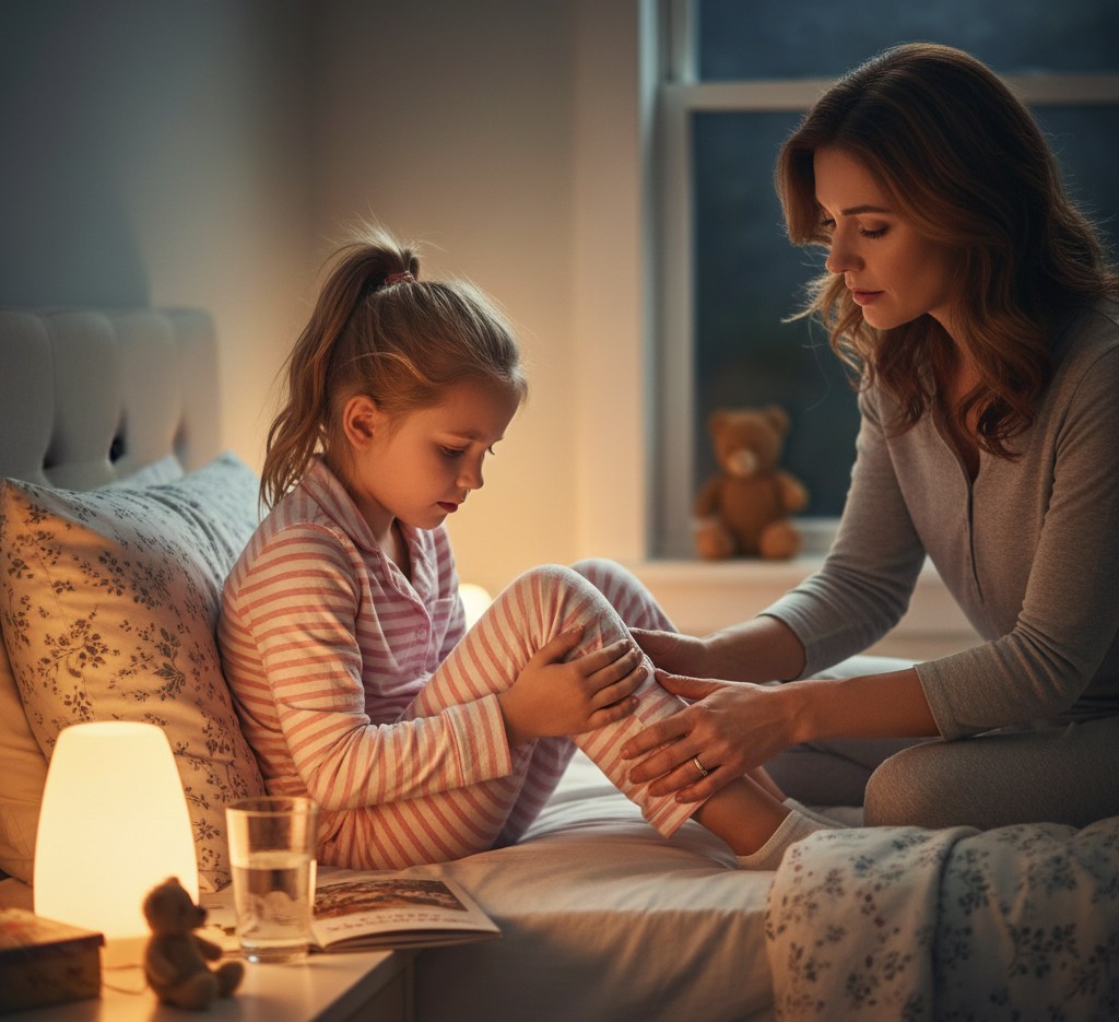 آلام النمو عند الأطفال: متى تكون طبيعية ومتى تستدعي القلق؟