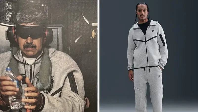 الإقبال على سترة Nike الرمادية يرتفع بعد صورة الرئيس الفنزويلي